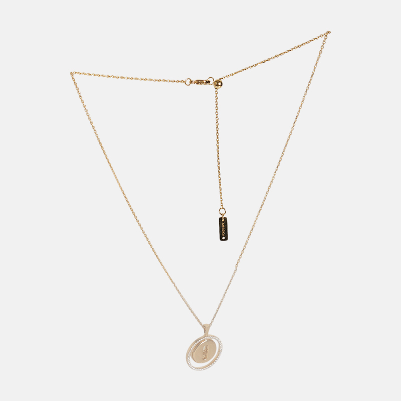 Super Flea Market+Messika+Green gold necklace+Toni Garrn2
